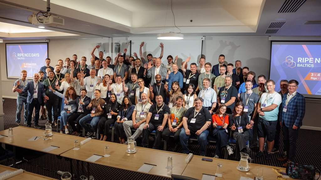 Attendees at RIPE NCC Days Baltics