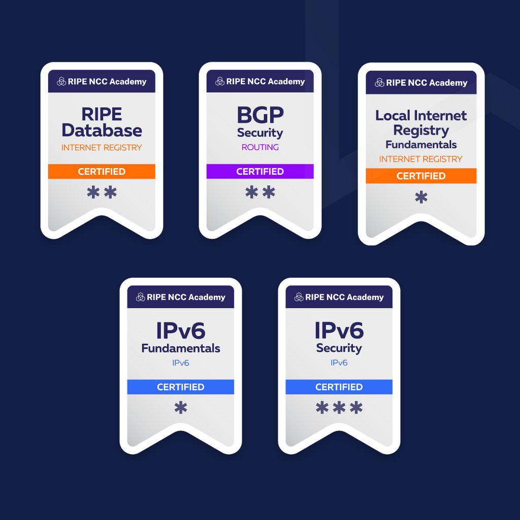 Take a RIPE NCC Certified Professionals exam at CAPIF 5.